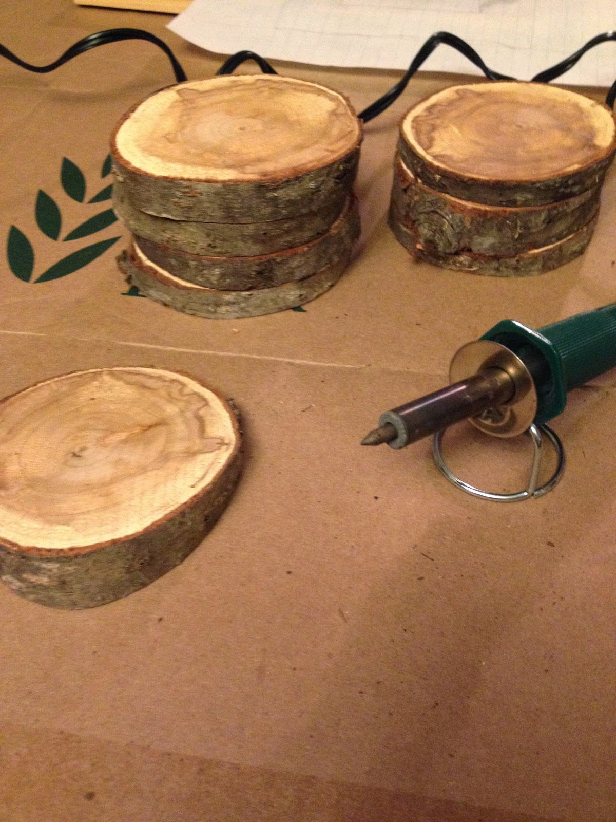 The Texas Pioneer Woman Tree Branch Coasters